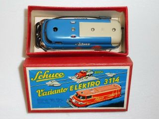 ULTRA RARE 1950 ' s SCHUCO TRINK COCA - COLA VARIANTO ELEKTRO 3114 TIN VAN 10
