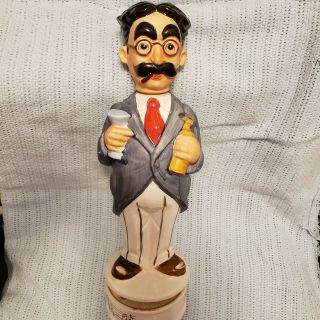 Vintage Groucho Marx Musical Decanter " How Dry I Am 