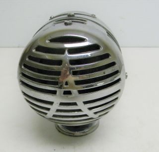 Federal Sign and Signal Siren 12V,  Chrome Fire,  Police Model VG Perfect 4