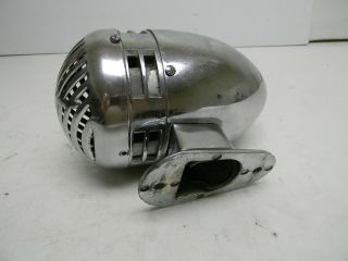Federal Sign and Signal Siren 12V,  Chrome Fire,  Police Model VG Perfect 5