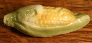 Antique Ear Of Corn Figural Pottery Whiskey Flask Nipper