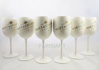 Moet Chandon Ice Imperial Champagne Glasses Design 2018 Set Of 10