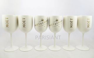 Moet Chandon Ice Imperial Champagne Glasses Design 2018 Set of 10 2