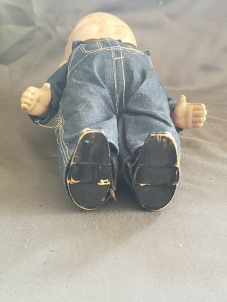 Vintage Buddy Lee Doll In Overalls 6