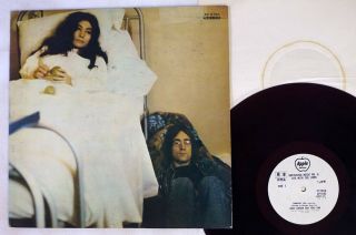 John Lennon/yoko Ono Unfinished Music No.  2 Apple Ap - 8782 Japan Promo Vinyl Lp