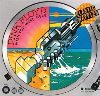 Pink Floyd Wish You Were Here Slipmat Turntable 12 Record Player Dj Audiophile