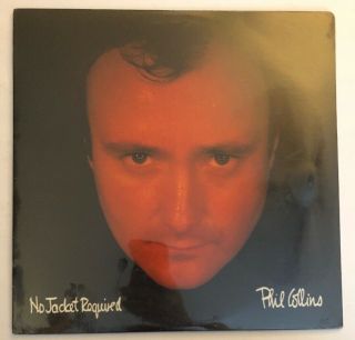 Phil Collins - No Jacket Required - Factory 1985 Us 1st Press