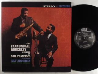 Cannonball Adderley In San Francisco Riverside 2xlp Nm 45rpm Ltd Ed Numbered