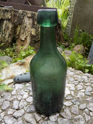 Eugene Roussel Soda Bottle 1860 