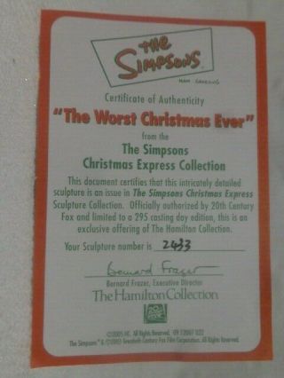 Simpsons Christmas Express,  The Worst Christmas Ever,  2433, 7