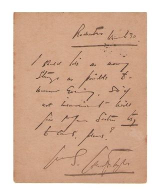 Samuel Coleridge - Taylor Composer The Song Of Hiawatha Autograph Postcard