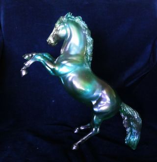 Breyer Mustang,  American Horse Stallion/jack Green Carnival/iridescent Beauty
