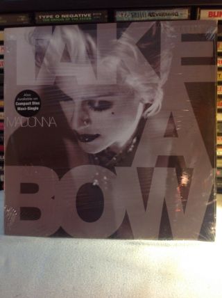 Madonna Take A Bow Vinyl Sire 12 " Maxi Single Bedtime Stories In Shrink Wrap