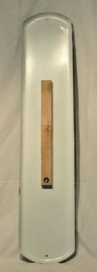 Large Vintage Fram Oil Air Filters Metal Thermometer 38” gas oil automotive 4