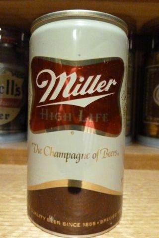 Miller " Soft Cross " Aluminum Tab Top Beer Can - Usbcii 94 - 20 - Very Rare Can