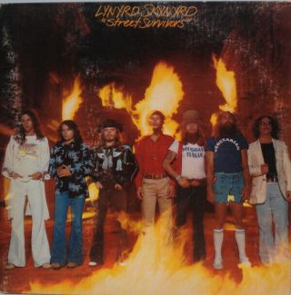 Lynyrd Skynyrd Street Survivors 1st Press Banned Cover Lp Vinyl Vg,  Mca - 3029