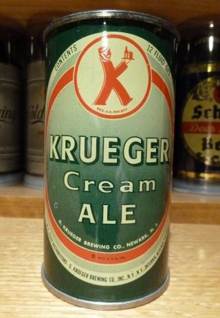 Krueger Cream Ale Flat Top Beer Can - Usbc 89 - 31 -