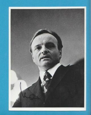 Karl Richter In Person Signed Glossy Photo 5x7inch,  13x18 Cm Autograph Classic