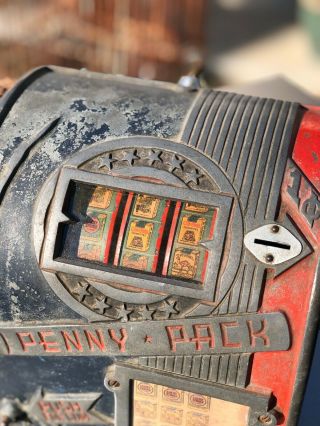 1930 ' S ONE CENT GUM BALL PENNY PACK TRADE STIMULATOR. 6