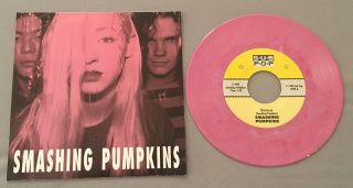 1990 Smashing Pumpkins “tristessa” 7” Vinyl Sub Pop Records Pink Marilyn Manson