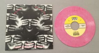 1990 Smashing Pumpkins “Tristessa” 7” vinyl Sub Pop Records pink Marilyn Manson 2