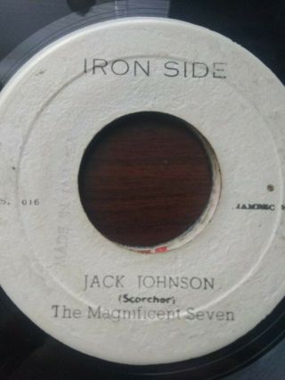 The Magnificent Seven - Jack Johnson 7 " Vinyl Single 1972
