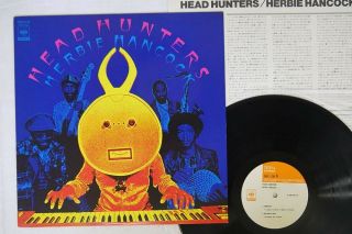 Herbie Hancock Head Hunters Cbs/sony Sopl - 238 Japan Vinyl Lp