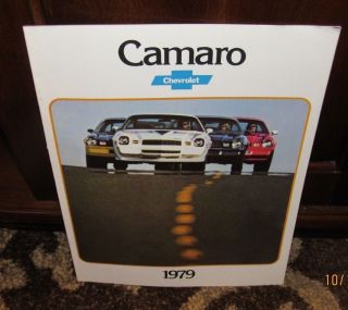 Vintage 1979 Chevy Camaro Dealer Brochure