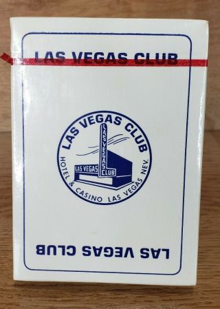 Casino Playing Cards Las Vegas Club Nevada Deck Uspcc