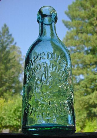 Western - " Reiners & Co / Improved / Mineral Water " - Bottle.  Moon & Stars