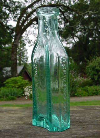 Rare Western " D.  Ghirardelli & Co / San Francisco " 1860s Spice Bottle