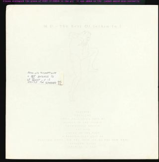 Vinyl Lp Jethro Tull - Mu The Best Of Jethro Tull Chrysalis 1st Press Vg,  /nm -