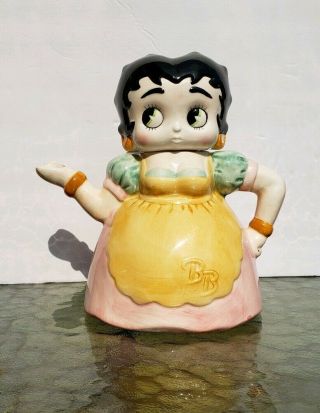 Betty Boop Ceramic Teapot Vandor Collectable 1995