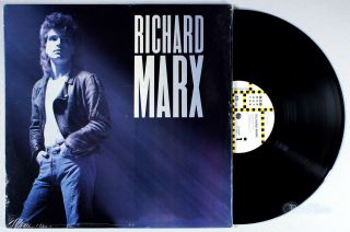 Richard Marx - Self - Titled (1987) Vinyl Lp • Hold On To The Nights