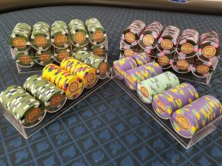 600 Inplay Clay Poker Chips 3