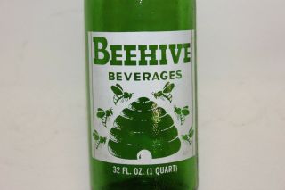 Beehive Beverages Soda Bottle,  Brigham City,  Utah