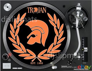 1968 Trojan Records Jamaica 12 " Or 7 " Dj Slipmat Slip Mat Platter Mv
