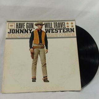 Johnny Western Have Gun,  Will Travel Cl1788 Columbia 6 Eye Soundtrack Tv Series