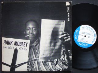 Hank Mobley And His All Stars Lp Blue Note Blp 1544 Ear Dg Mono Flat Art Blakey