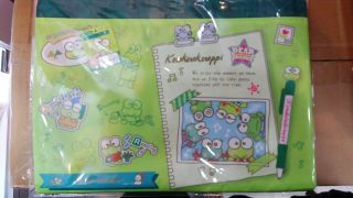 2018 Sanrio Keroppi Frog Multipurpose Bag A4 Folder Document Bag (l) P,  P