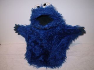 Vintage Jim Henson Sesame Street Cookie Monster Hand Puppet
