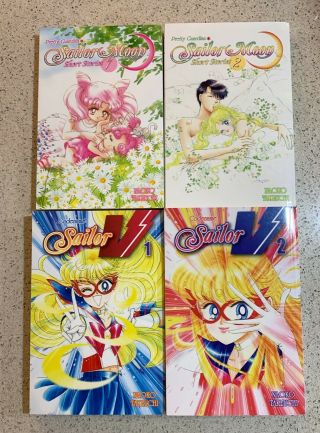 Sailor Moon Manga Short Stores And Sailor V Volumes 1 And 2
