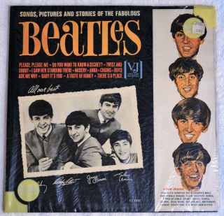 The Beatles Songs,  Pictures,  And Stories In Plastic Sears Bag / Vj Inner Sleeve