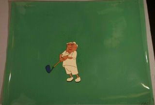 Mr Magoo Animation Cell