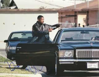 Denzel Washington Signed Training Day Large 11x14 Photo Real In - Person Proof