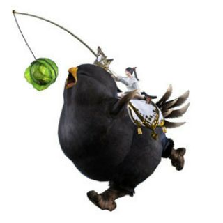 Final Fantasy Xiv Fat Black Chocobo Dlc Code (north America) Digital Delivery