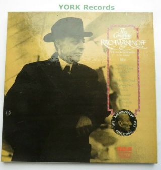 Avm3 0294 - Rachmaninov - The Complete Volume 4 - Ex Con 3 Lp Record Box Set
