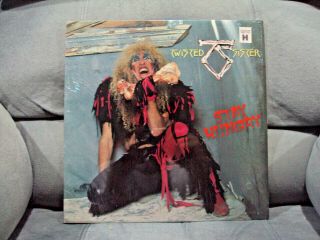 Twisted Sister - Stay Hungry - Lp (in Shrink With Autographed Photo)