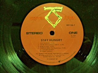 TWISTED SISTER - STAY HUNGRY - LP (IN SHRINK WITH AUTOGRAPHED PHOTO) 2