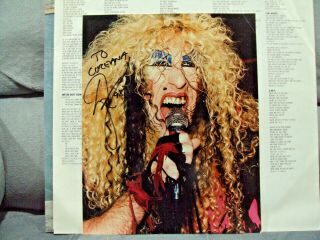 TWISTED SISTER - STAY HUNGRY - LP (IN SHRINK WITH AUTOGRAPHED PHOTO) 4